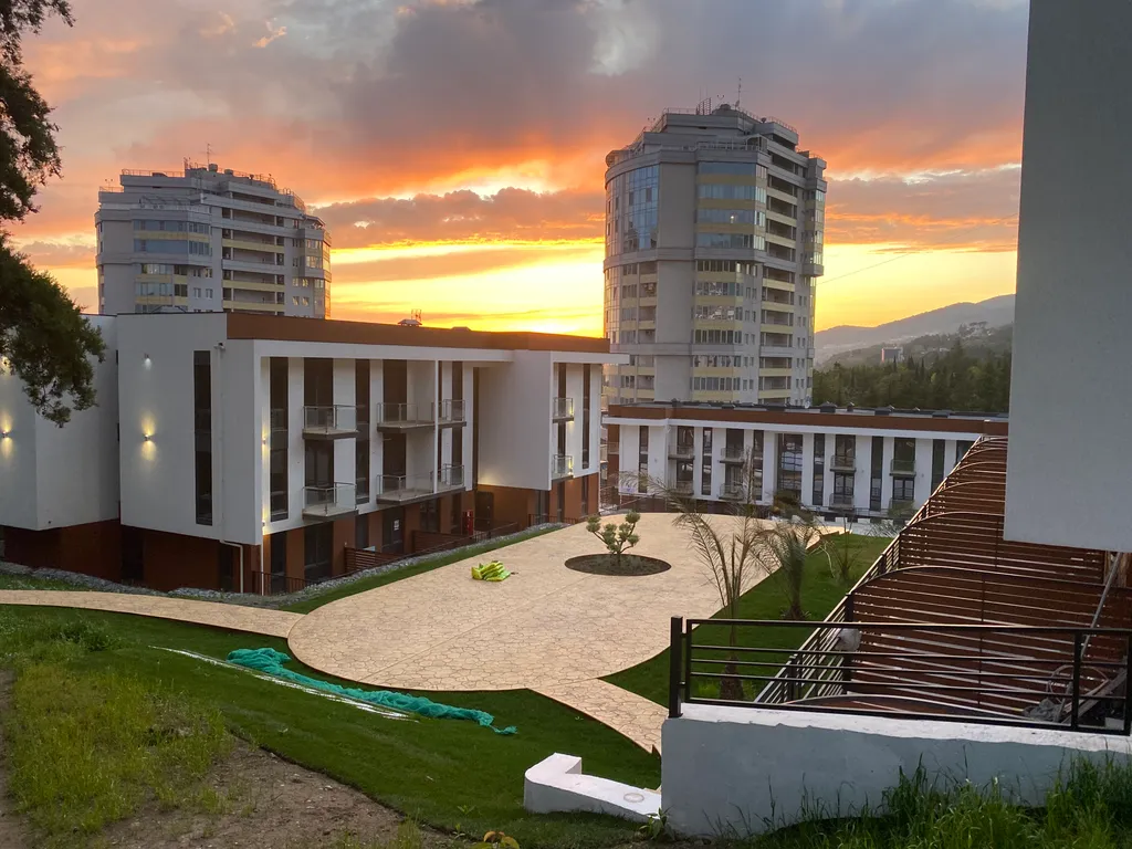 Квартира Апартаменты с большой террасой с видом на море — Адлер