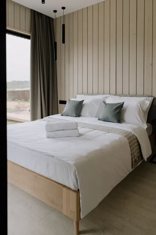 Коттедж Дом у Озера с панорамным видом, баней и чаном — Осташёво