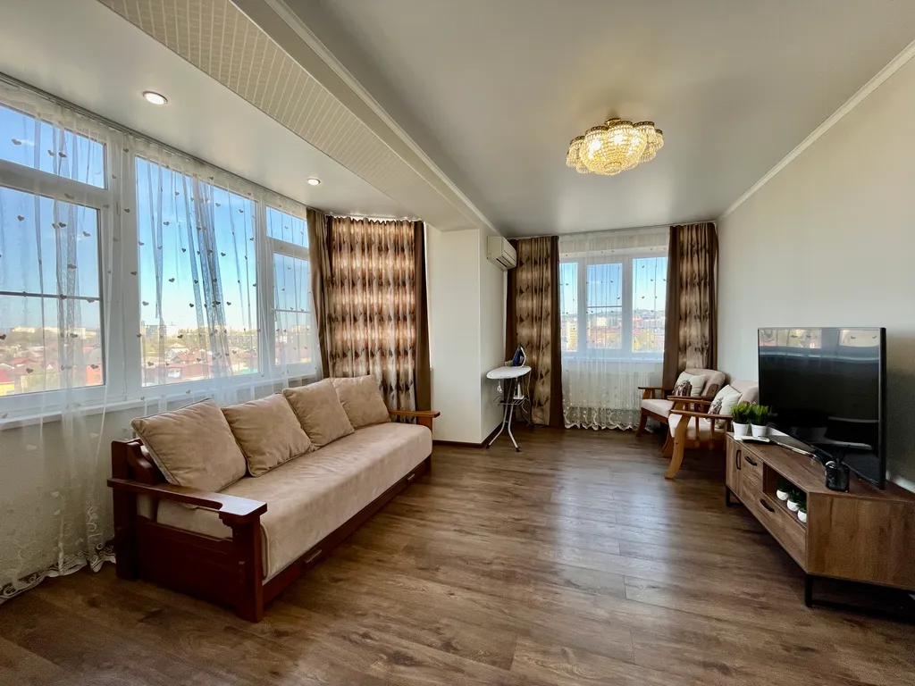 Квартира Просторная квартира с дорогим ремонтом и шикарным видом — Анапа