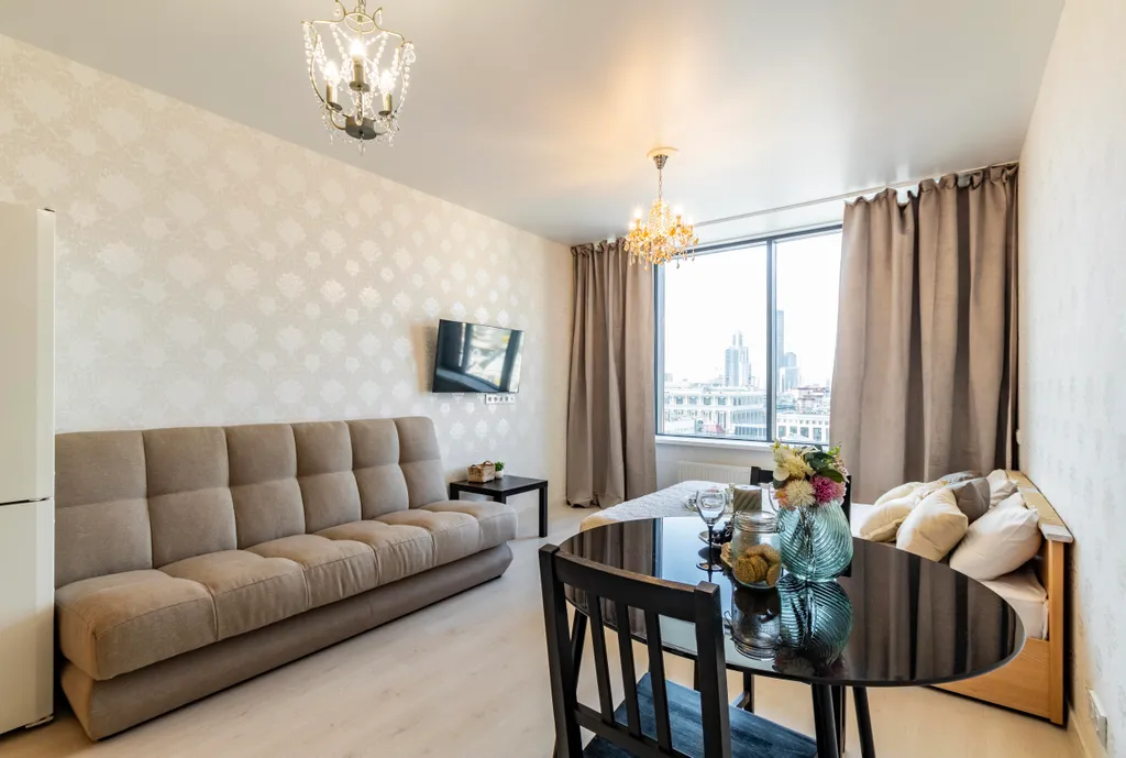 Апартамент в стиле прованс с шикарным видом на город