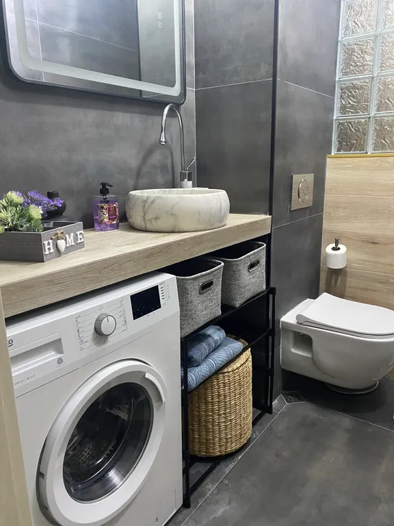 Евро-двухкомнатная квартира у моря для наслаждения видом и комфортом