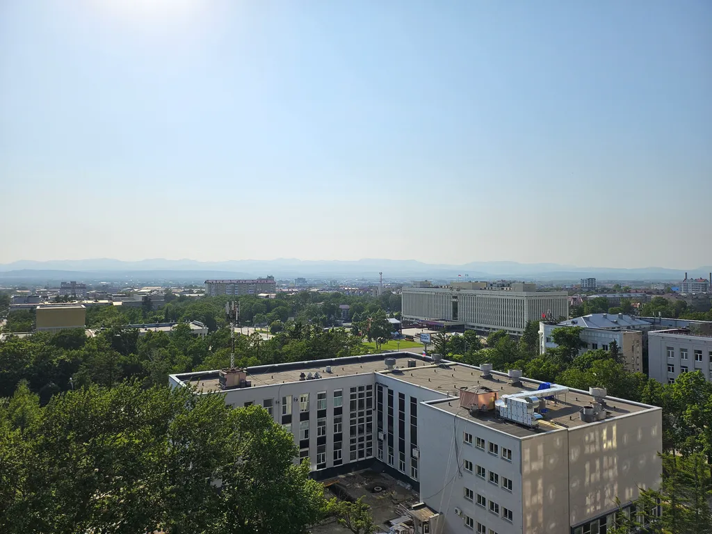 Уютная квартира в центре с видом на город