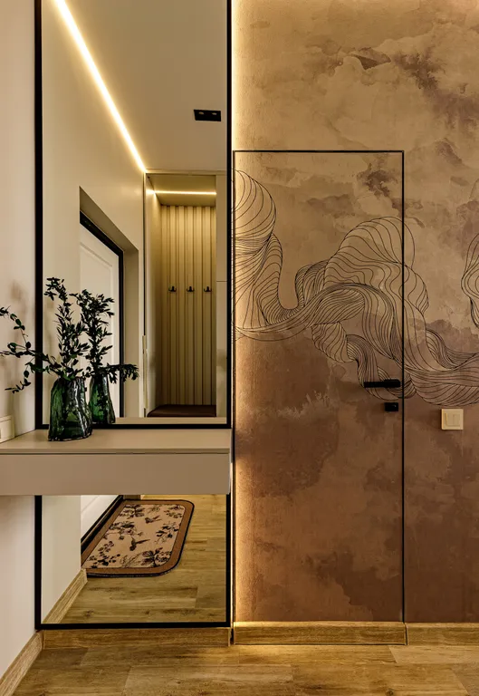 VIP-студия с роскошной ванной у панорамного окна