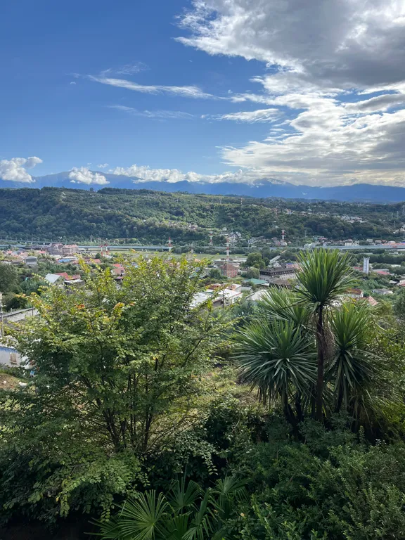 Апартамент с видом на горы