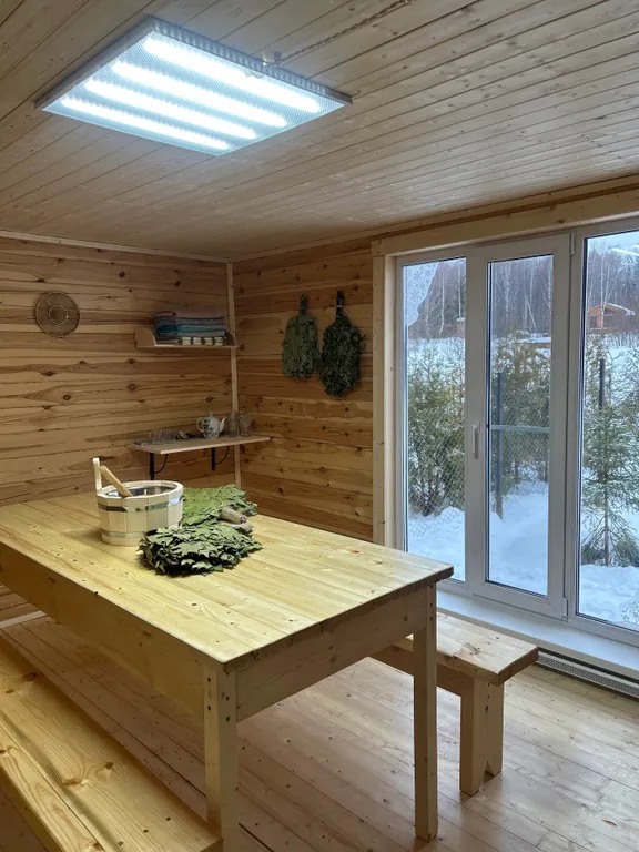 Семейный афрейм с баней