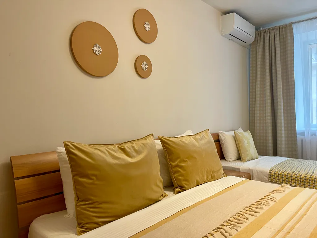 Просторная квартира с 4 изолированными комнатами в центре города