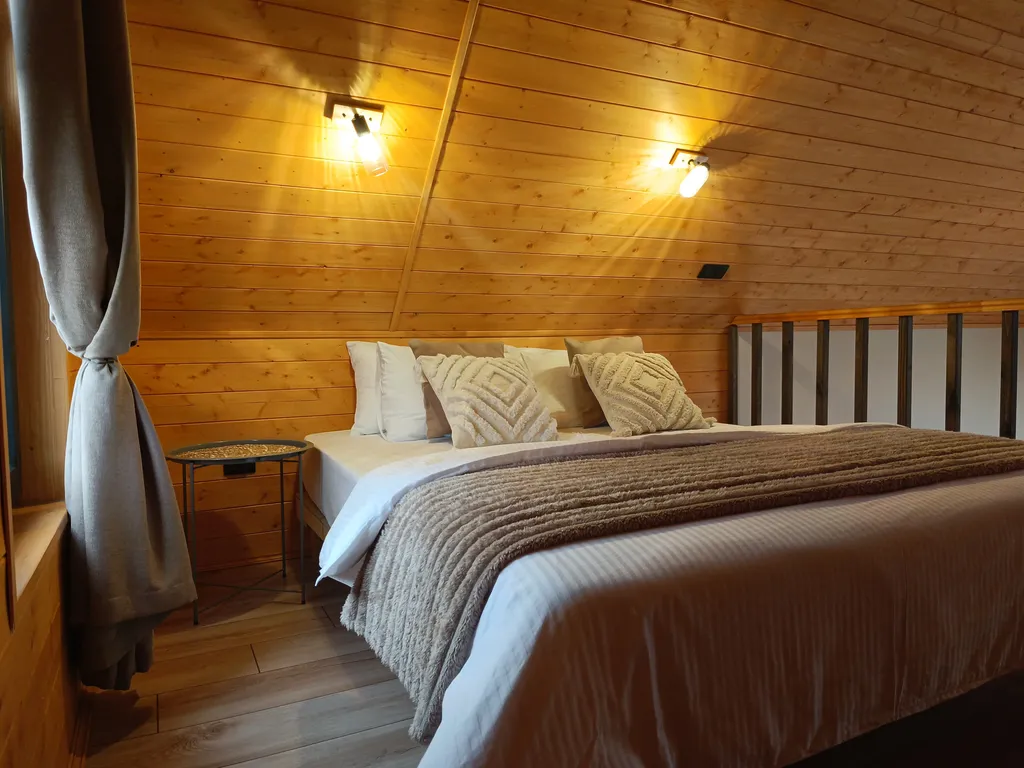 Aframe_KMV дом с горячим джакузи