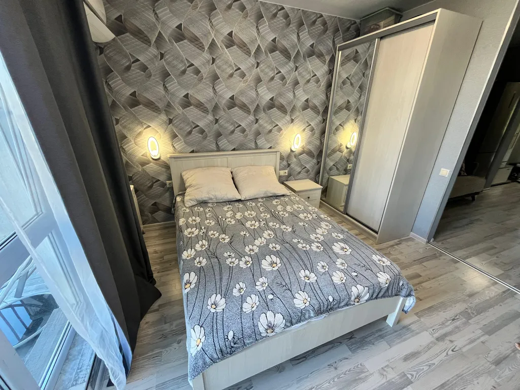 Апартаменты с видом на горы с балконом