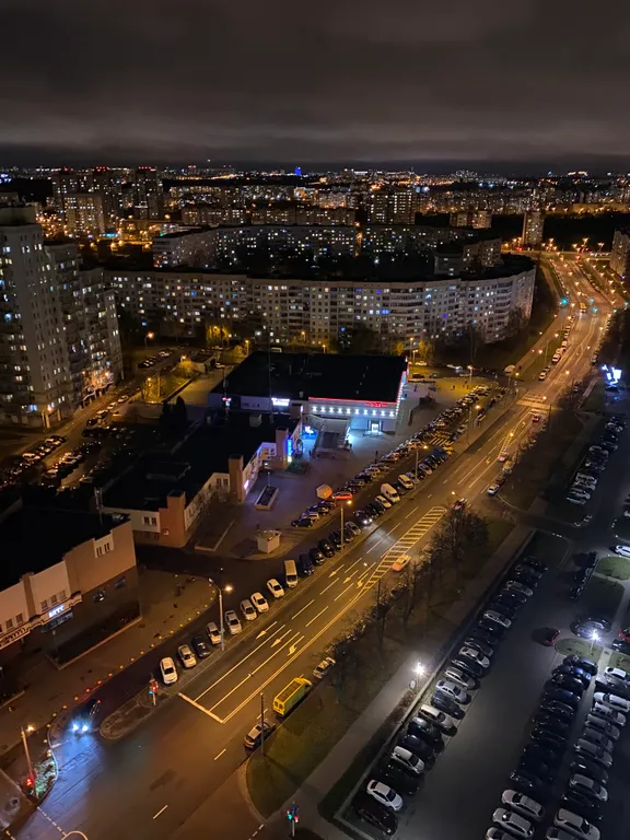 Квартира Квартира Уютная евро двушка с панорамным видом на город с 24 этажа — Минск