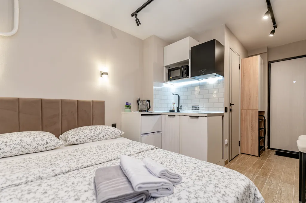 Квартира Квартира Стильная студия на Коломенской — Москва