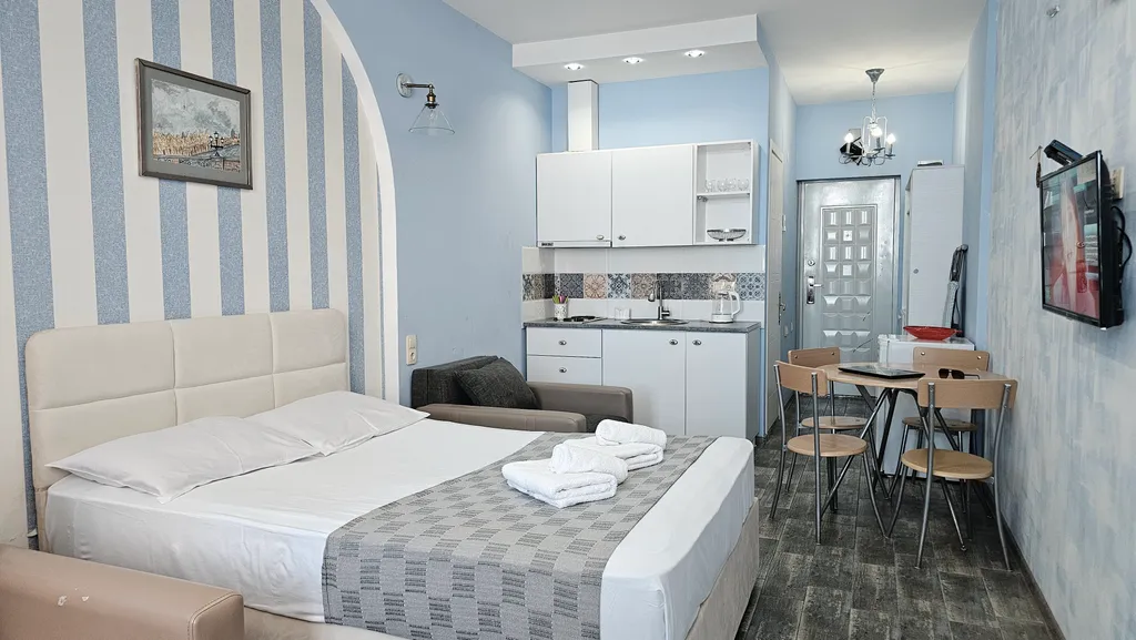 727 студия с видом на море, красочными восходами и закатами