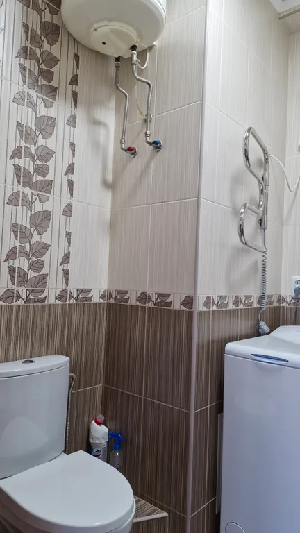 Свежая 1-комнатная квартира с дизайнерским ремонтом