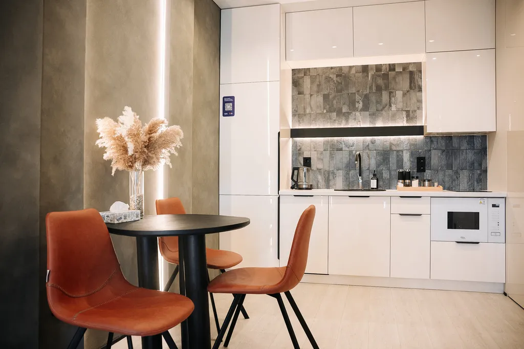 Квартира с видом на город