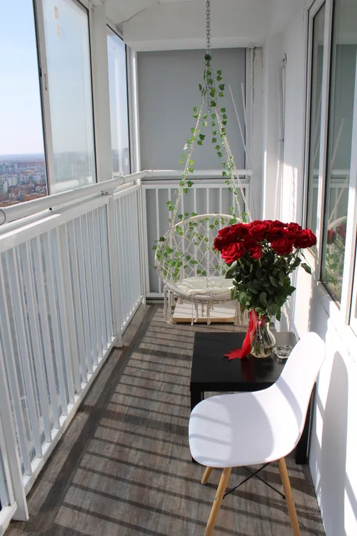 Студия на 18 этаже