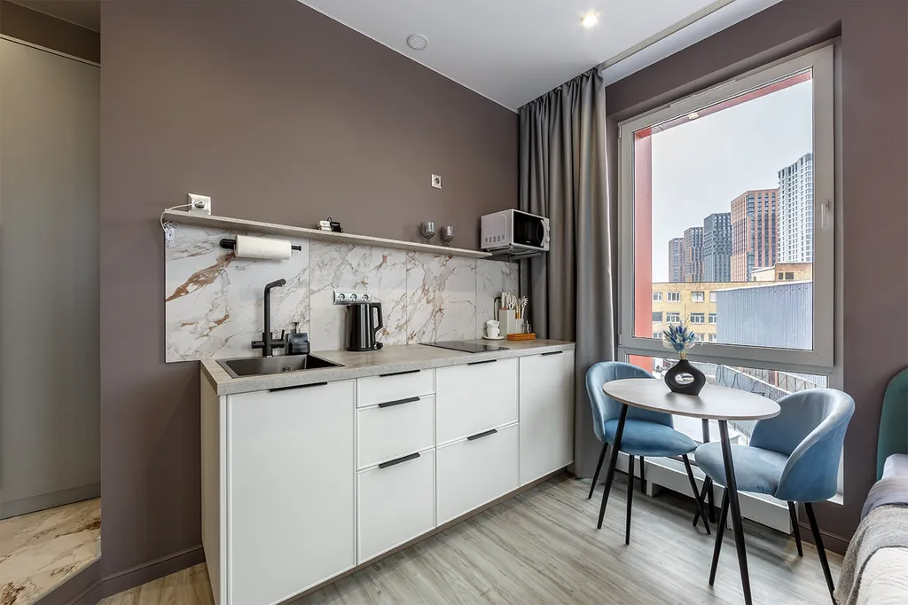 Квартира Квартира Уютная дизайнерская студия — Москва