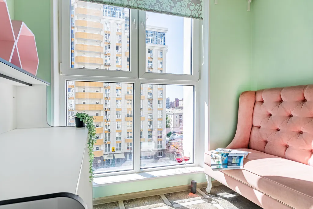 Квартира Квартира стиль и спокойствие, ортопедический матрас, smart tv и панорамное окно — Краснодар