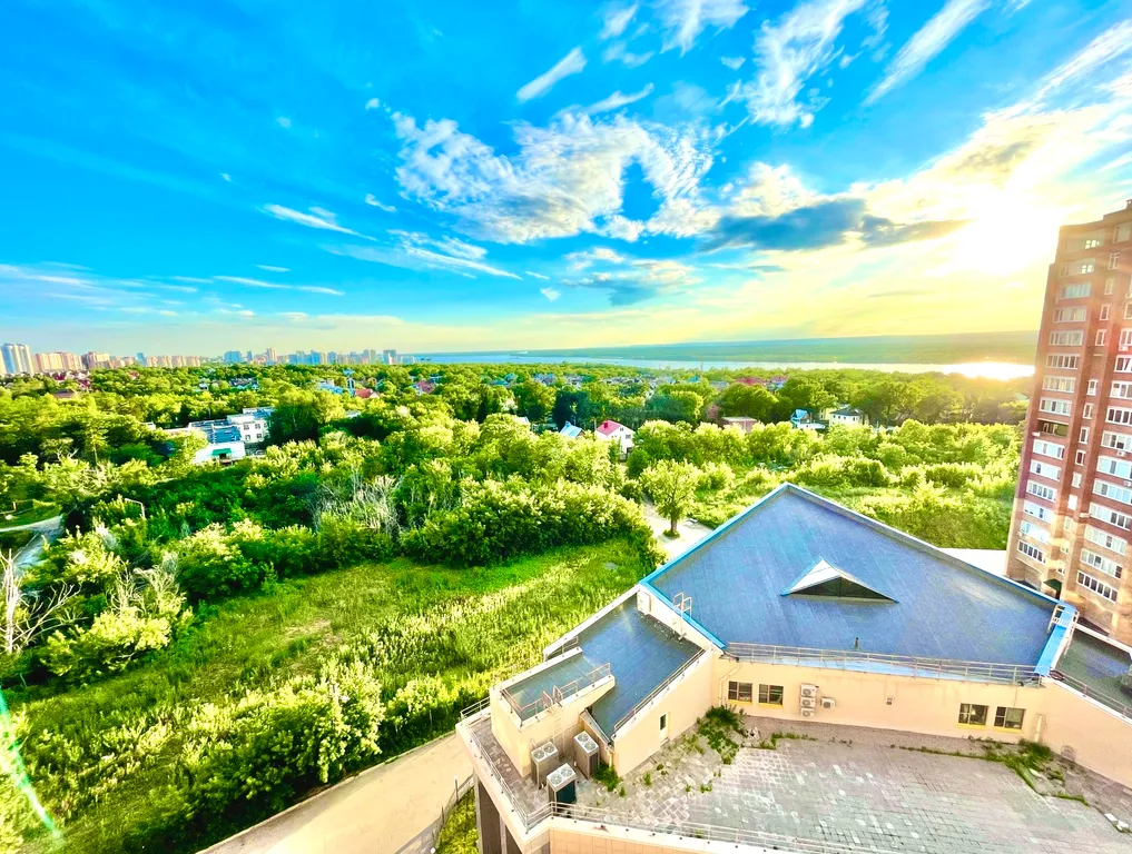 Уютная просторная двушка с видом на реку Волгу