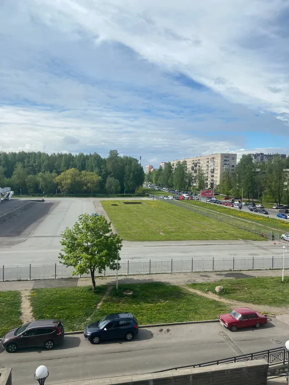 Квартира Квартира Ухоженная студия с видом на парк и стадион Зенит — Санкт-Петербург