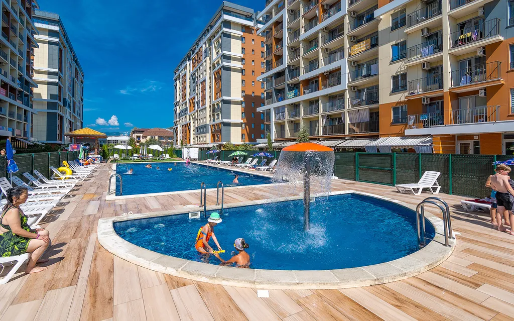 Апартаменты на первой береговой линии