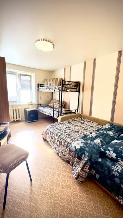 Просторная квартира для спокойного отдыха в развитом микрорайоне