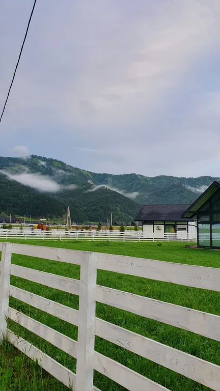 Коттедж на Алтае с великолепным видом на горы