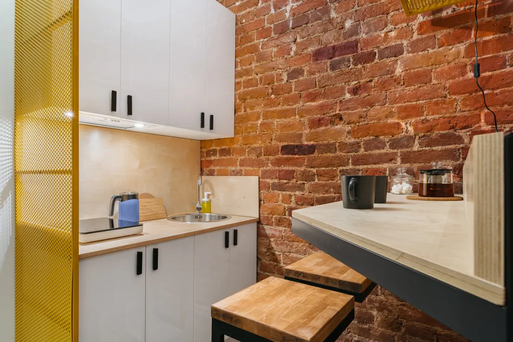 Квартира Квартира Смарт-студия у метро Василеостровская — Санкт-Петербург