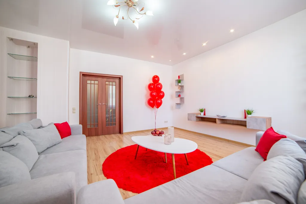 Красная вишня и голубика