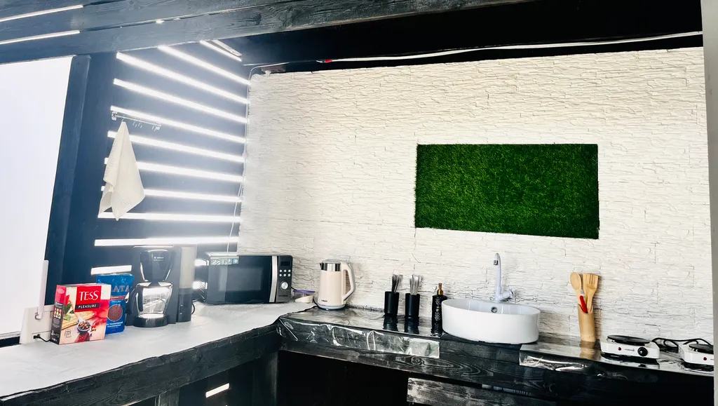 Квартира Квартира Трёхместный номер с шикарным видом на город и море — Анапа