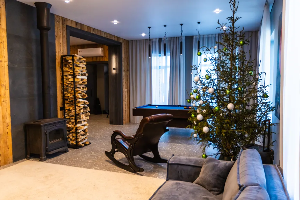 Просторный светлый дом с баней и фурако