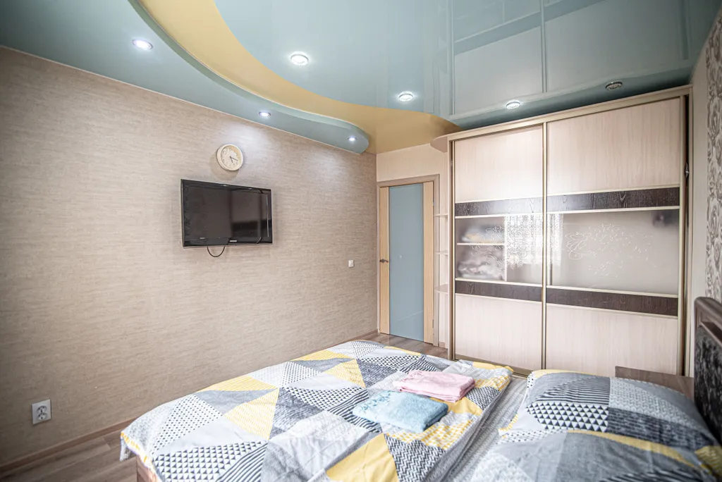 Квартира у областной больницы с муз. колонкой и кофеваркой