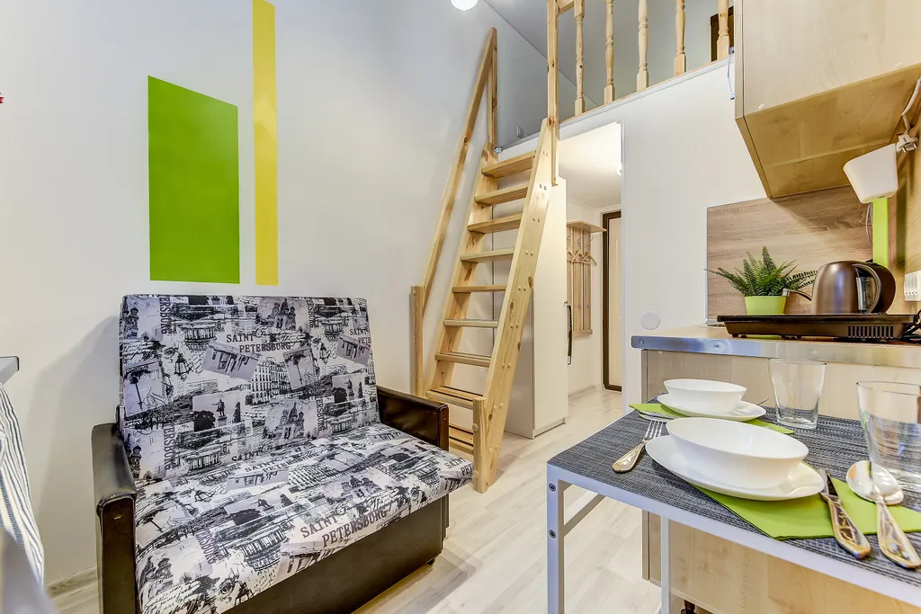 Квартира Квартира Студия в центре у Лиговского проспекта — Санкт-Петербург