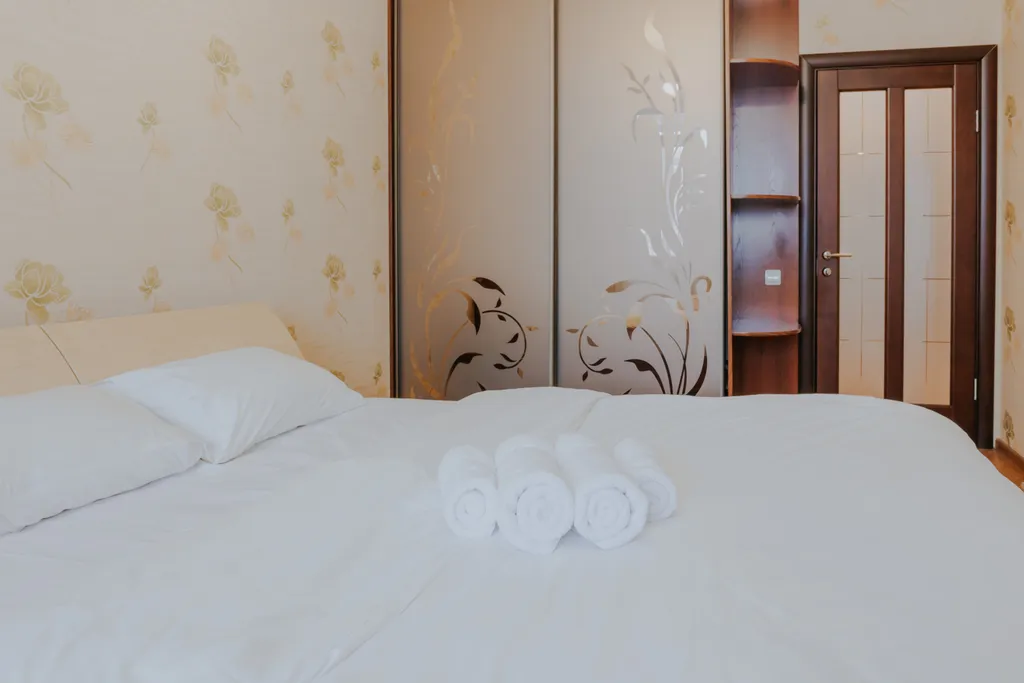 Квартира Апартаменты с джакузи у Планеты бесплатный WI-FI раздельные комнаты — Красноярск