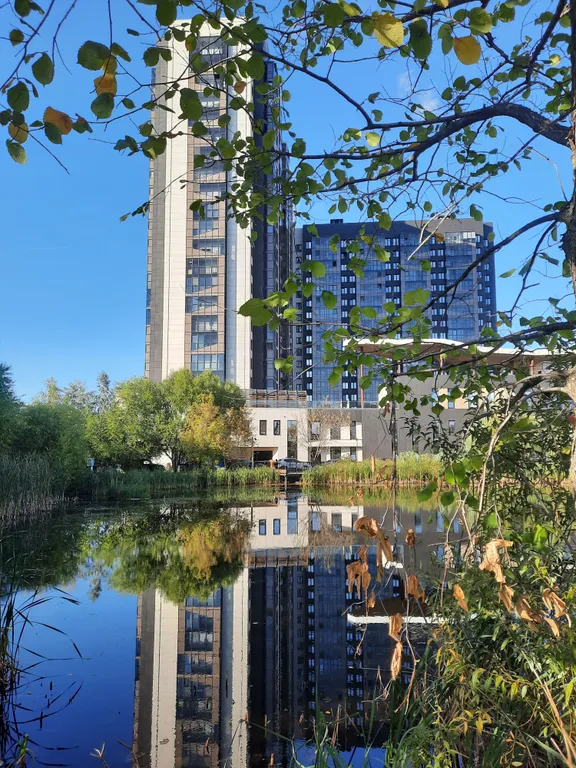 Уютная евротрешка в ЖК Норвежский. Парк Победы, Парк Хаус,Чаша