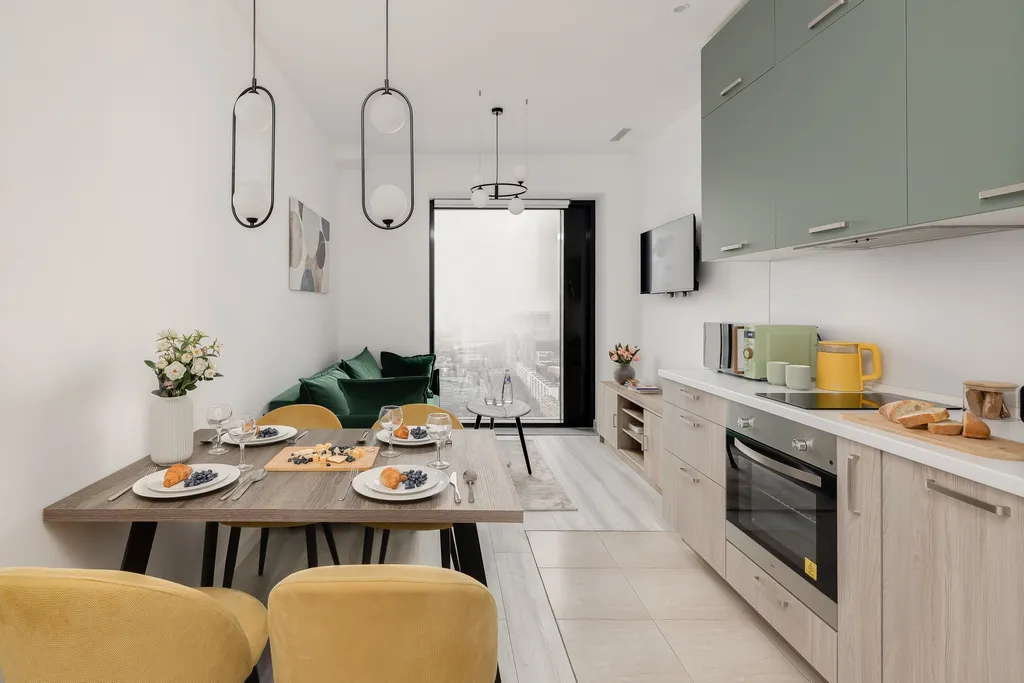 Квартира Апартаменты "Terrace 45" на 45м этаже с 2 отдельными спальнями — Москва