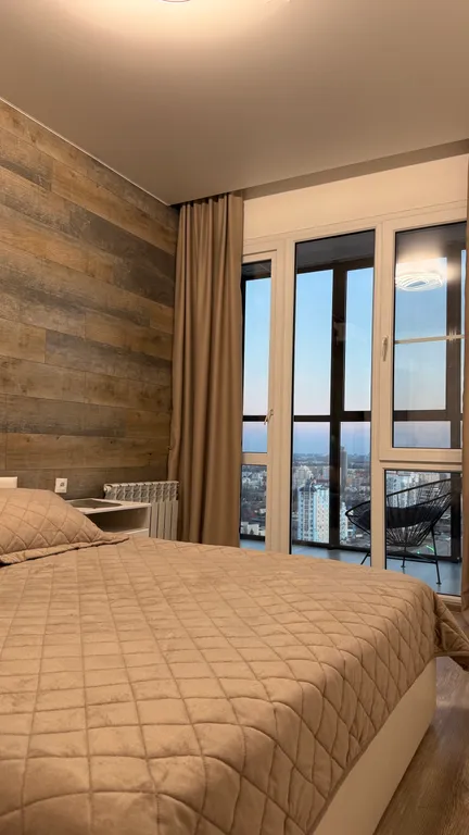 Уютная однокомнатная квартира в центре города с прекрасным видом