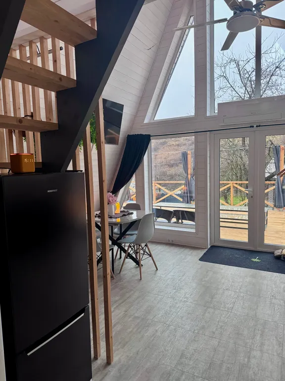 Дом афрейм с чаном