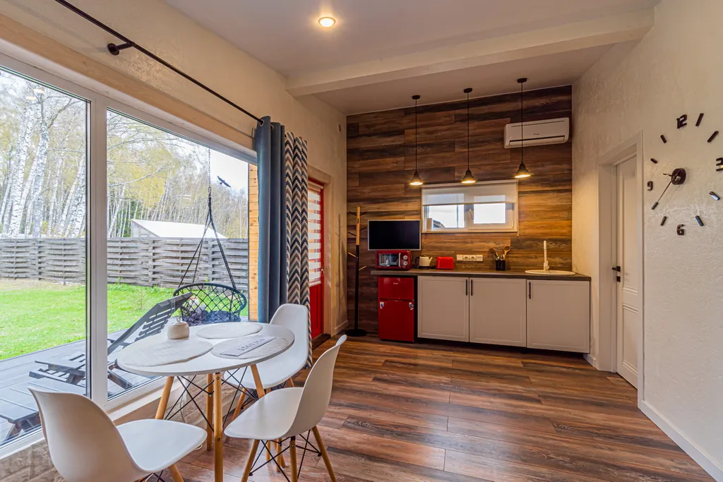 Коттедж Барнхаус с видом на лес — Захарково