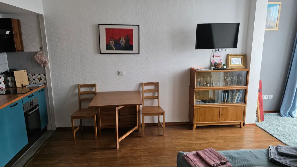 Квартира Квартира Уютная студия с антресолью — Пушкин