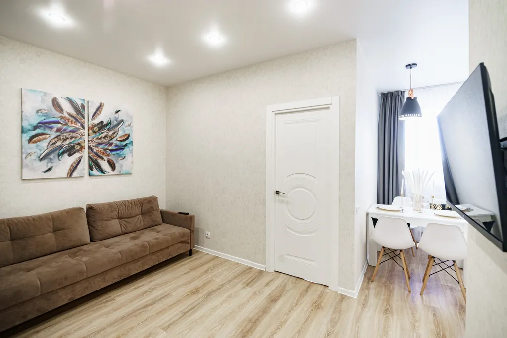 Апартаменты на 18 этаже в ЖК Аквамарин с видом на реку