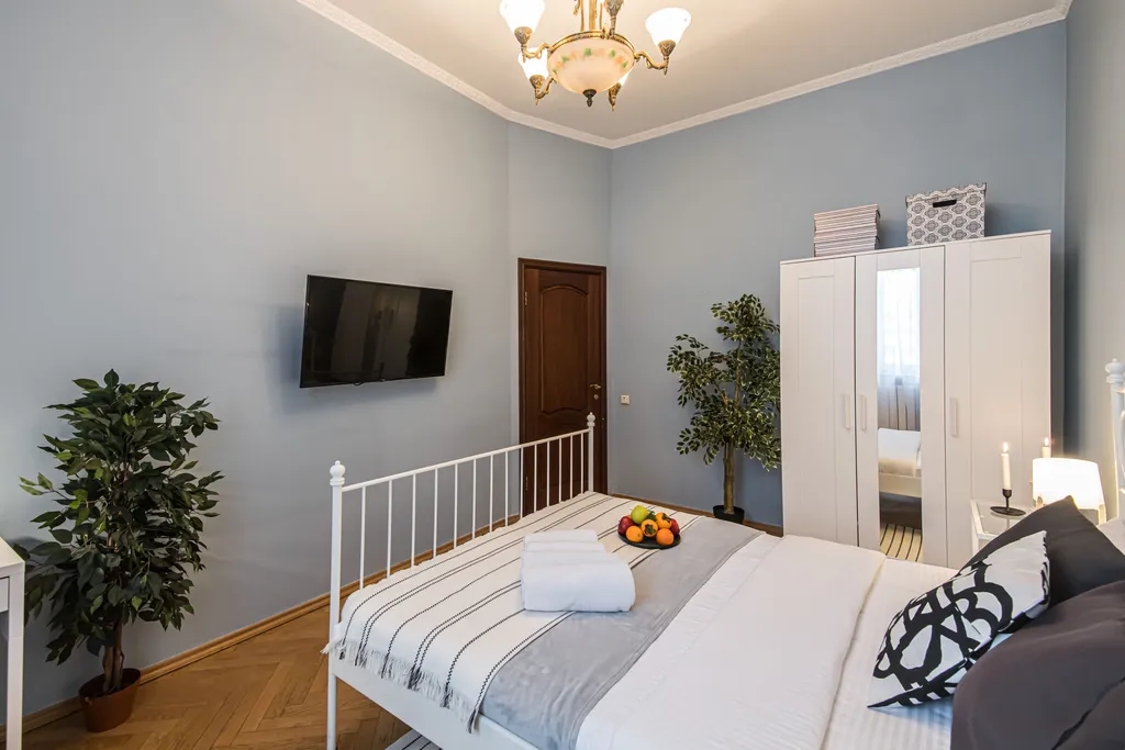 Квартира Квартира Стильная четверка с видом на МИД — Москва