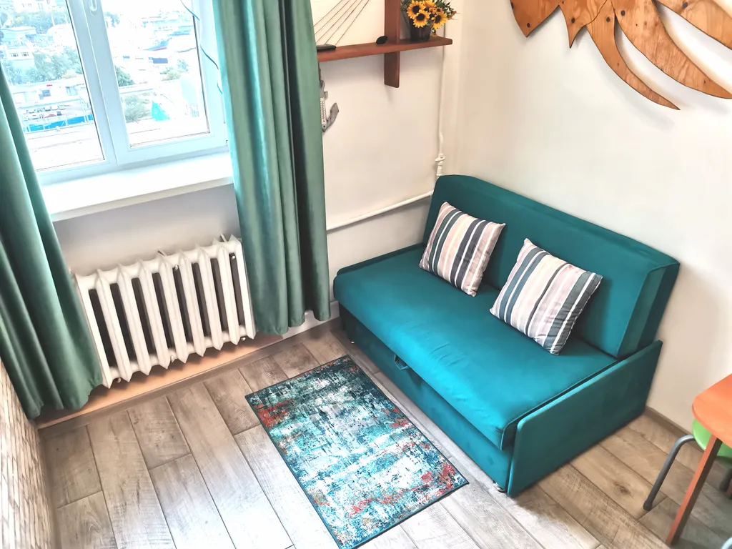 Студия в центре с видом на Золотой Мост