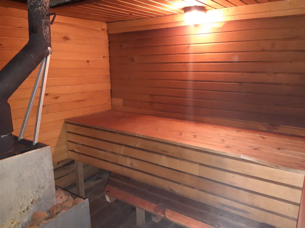 Домик с баней и фурако и барбекю на территории в 10 минутах от центра