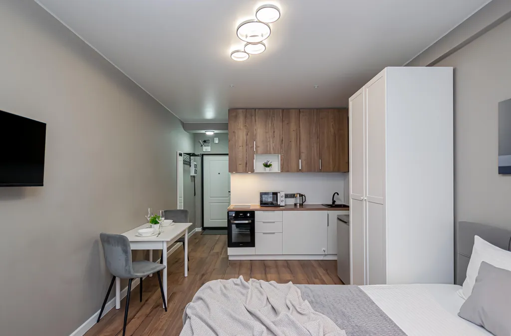 Уютная студия у цирка