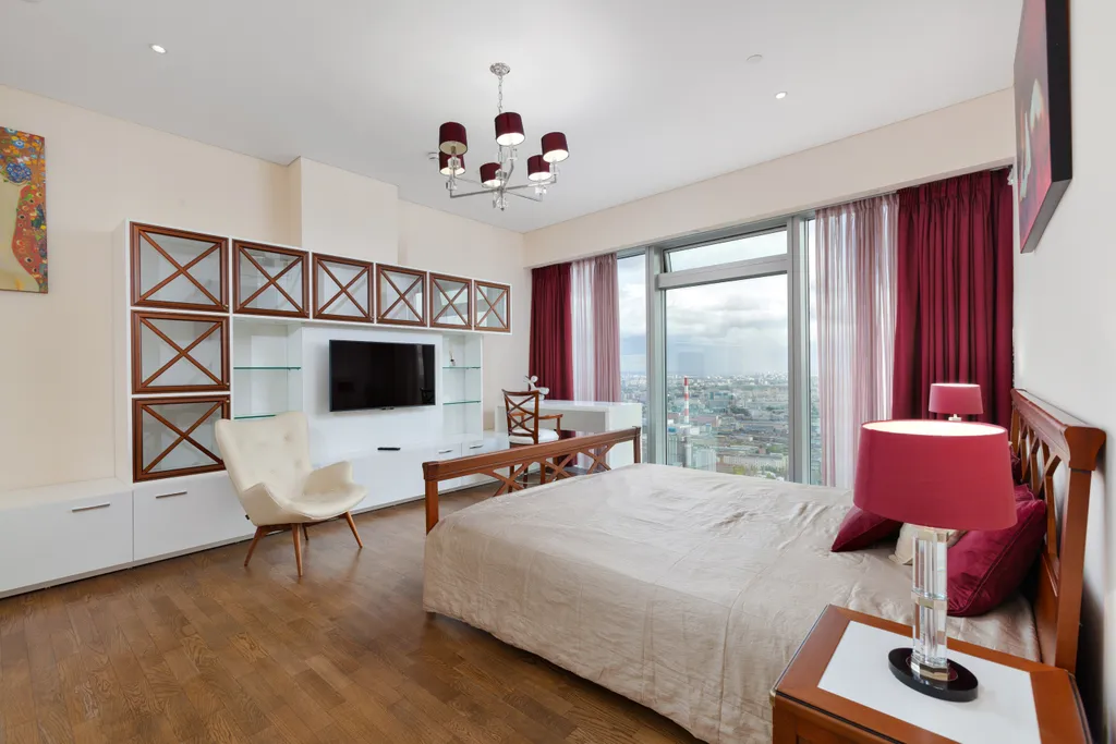 Апартамент Москва сити с самым ценным видом на МГУ 54 этаж