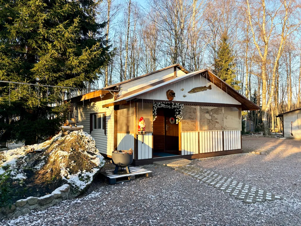 Дом с горячей купелью рядом с Выборгом