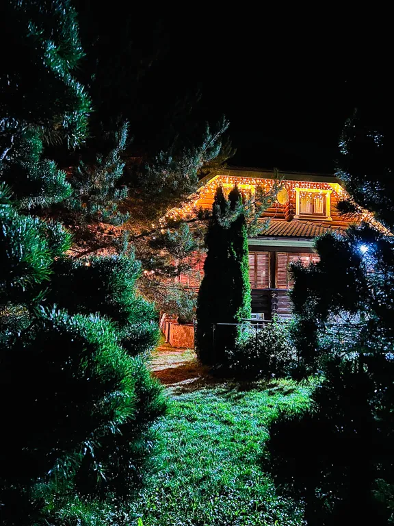 Коттедж Атмосферный дом из бревна с камином и сауной у водохранилища — Маслово