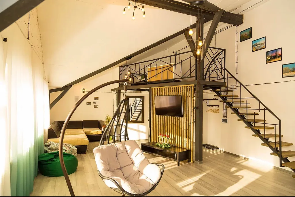 Двухуровневые апартаменты