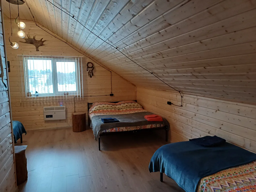 Эко дом на берегу Белого моря