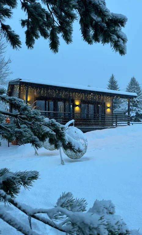 Коттедж вблизи Игоры с банным чаном