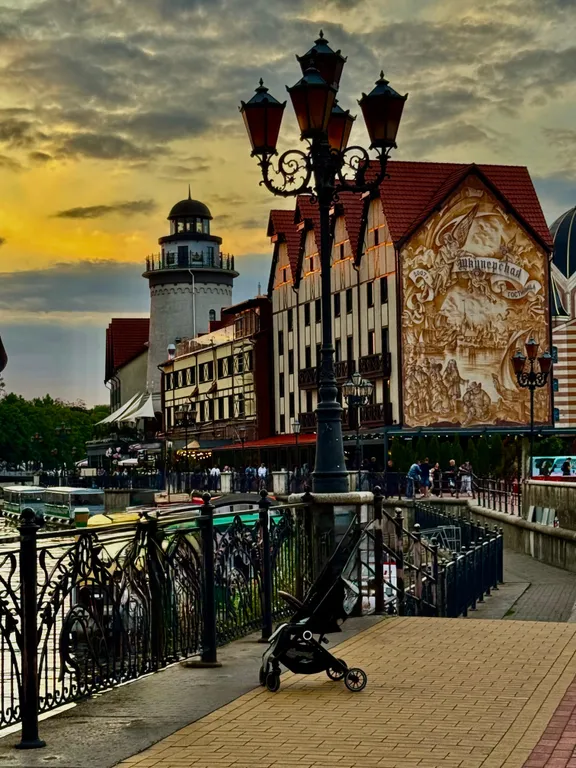 Квартира Квартира Сапфировый вечер с видом на кафедральный собор — Калининград